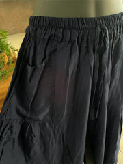 Balinese Ladies Long Flarred Pants - SO COMFY Elastic Waist Pants - Bali Pants