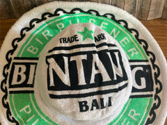 Bali Bintang Towelling Bucket Hat - Balinese Bintang Towel Bucket Hat