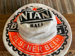 Bali Bintang Towelling Bucket Hat - Balinese Bintang Towel Bucket Hat