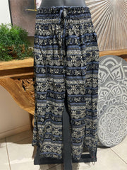 Ladies Bali Beach / Shirred Waist Bali Capri Pants SO COMFY Suit Maternity XXL