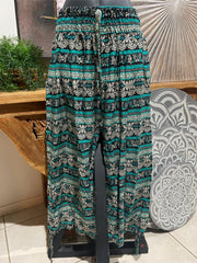 Ladies Bali Beach / Shirred Waist Bali Capri Pants SO COMFY Suit Maternity XXL