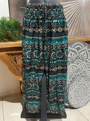 Ladies Bali Beach / Shirred Waist Bali Capri Pants SO COMFY Suit Maternity XXL