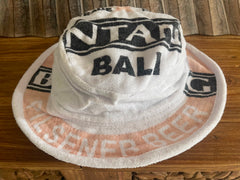 Bali Bintang Towelling Bucket Hat - Balinese Bintang Towel Bucket Hat