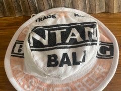 Bali Bintang Towelling Bucket Hat - Balinese Bintang Towel Bucket Hat