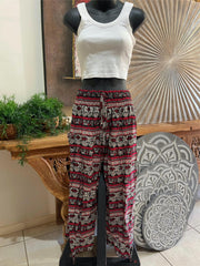 Ladies Bali Beach / Shirred Waist Bali Capri Pants - SO COMFY Suit Maternity XL