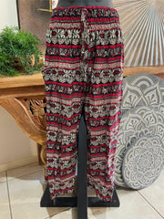Ladies Bali Beach / Shirred Waist Bali Capri Pants - SO COMFY Suit Maternity XL