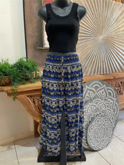 Ladies Bali Beach / Shirred Waist Bali Capri Pants SO COMFY Suit Maternity XXL