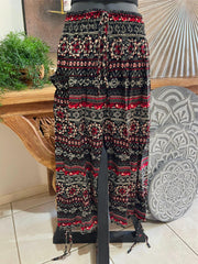 Ladies Bali Beach / Shirred Waist Bali Capri Pants - SO COMFY Suit Maternity XL