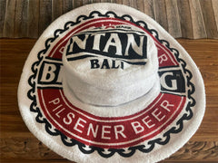 Bali Bintang Towelling Bucket Hat - Balinese Bintang Towel Bucket Hat