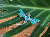 925 Sterling Silver Dragonfly Pendant - Balinese Style Jewellery - Pendant ONLY