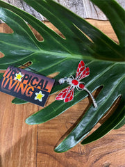 925 Sterling Silver Dragonfly Pendant - Balinese Style Jewellery - Pendant ONLY