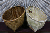 NEW BALINESE HAND WOVEN BAMBOO OPEN BASKET Medium