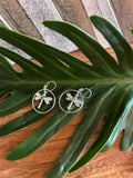 925 Sterling Silver Dragonfly Hook Earrings - Balinese Style Earrings