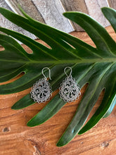 925 Sterling Silver Stunning Hook Earrings - Balinese Style Earrings