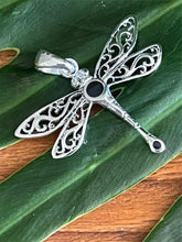 925 Sterling Silver Dragonfly Pendant - Balinese Style Jewellery - Pendant ONLY
