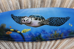 NEW Bali Handmade Air Brushed Surfboard Wall Decor 80cm - Bali Surfboard Art