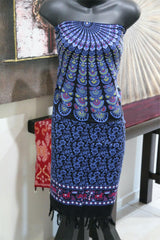 Bali Beach Sarong - Mandala Beach Sarong - Bikini Cover Up - ASST COLOURS AVAIL.