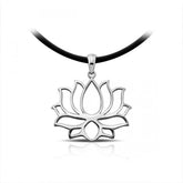 925 Sterling Silver Lotus Pendant - Balinese Style Jewellery