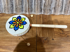 Bali Monkey Drum - Balinese Musical Instrument - Hand Crafted Bali Drum 12cm