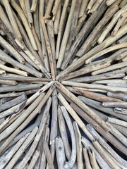 NEW Bali Handmade Driftwood Square Wall Decor - Bali Driftwood Wall Art