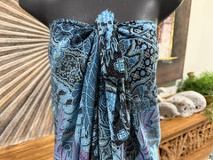 Bali Beach Mumu Sarong - Balinese Sarong Dress - Tie Up Tube Sarong S-XL