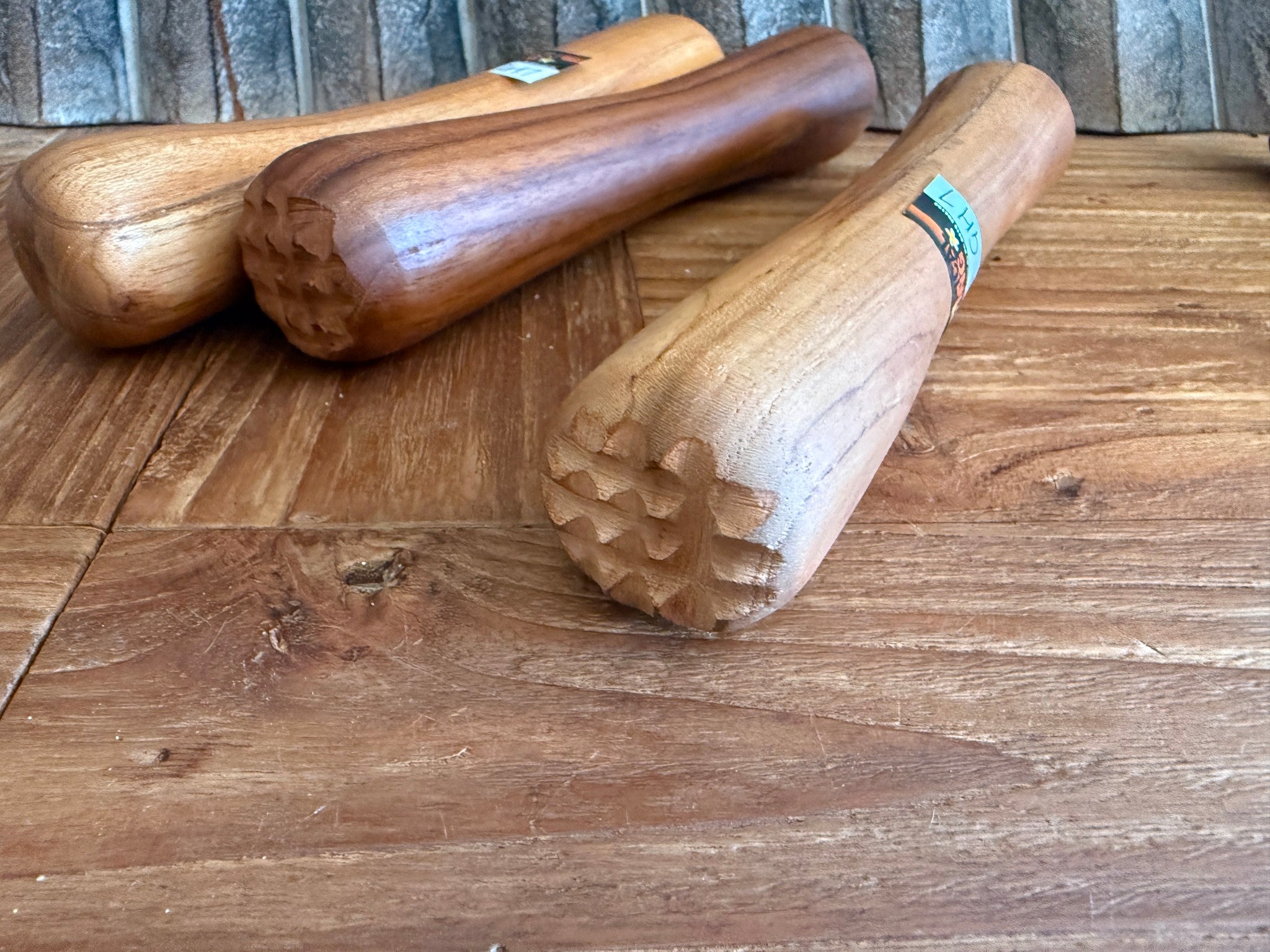 NEW Hand Crafted Teak Wood Fruit Muddler - Fruit Muddler - Bali Homewares