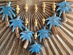 NEW Balinese Timber Palm Tree Mobile - Bali Palm Trees Mobile