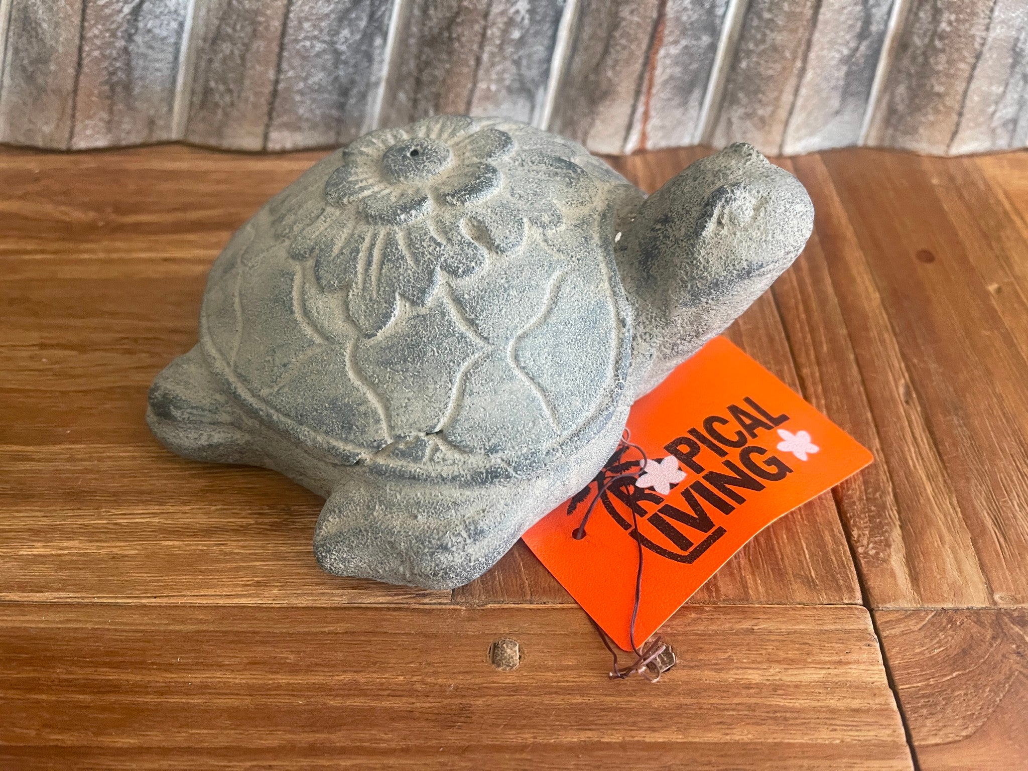 NEW Balinese Cast Concrete Turtle Statue - Bali Turtle Statue - Turtle Statue