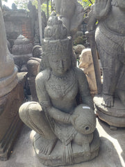 Balinese Greenstone Dewi Tara Statue or Water Feature - Bali Garden Statue