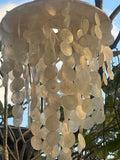 NEW Capiz Shell Mobile or Wind Chime or Pendant Light Shade 80cm