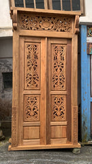 Authentic Balinese Teak Doors in Frame - Hand Carved Bali Doors ARRIVING SOON!!