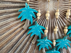 NEW Balinese Timber Palm Tree Mobile - Bali Palm Trees Mobile