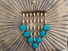 NEW Balinese Timber Palm Tree Mobile - Bali Palm Trees Mobile