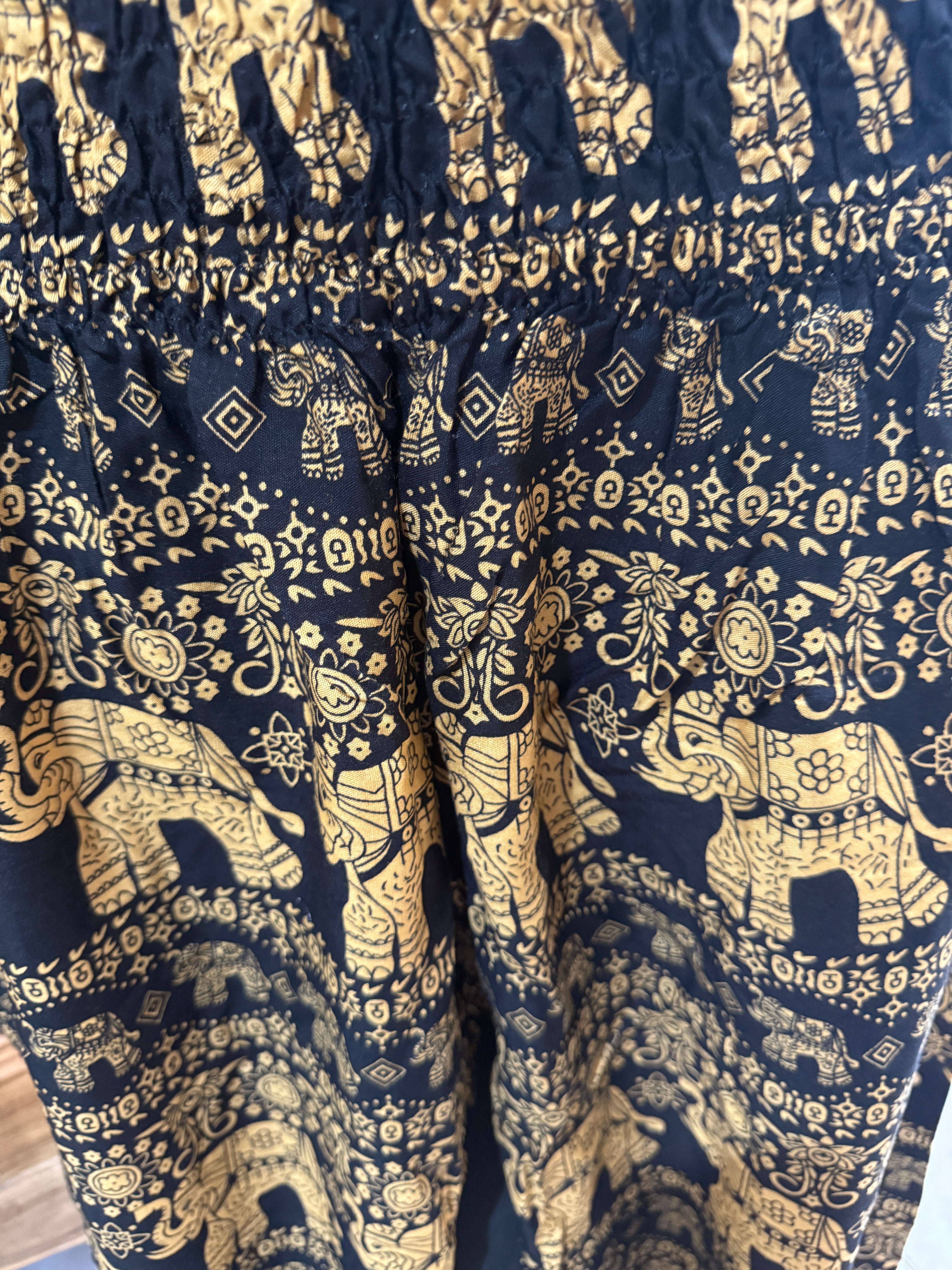 Ladies Bali Beach / Shirred Waist Bali Capri Pants SO COMFY Suit Maternity XXXL