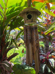 NEW Balinese Birdhouse / Bamboo Wind Chime - Bali Bamboo Wind Chime