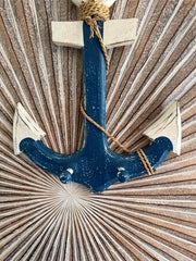 Brand New Bali Handmade Anchor with Hooks Balinese Nautical Range