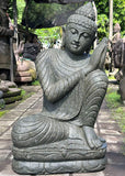 NEW Hand Carved Quality Greenstone Balinese Buddha Statue - Bali Buddha Resting