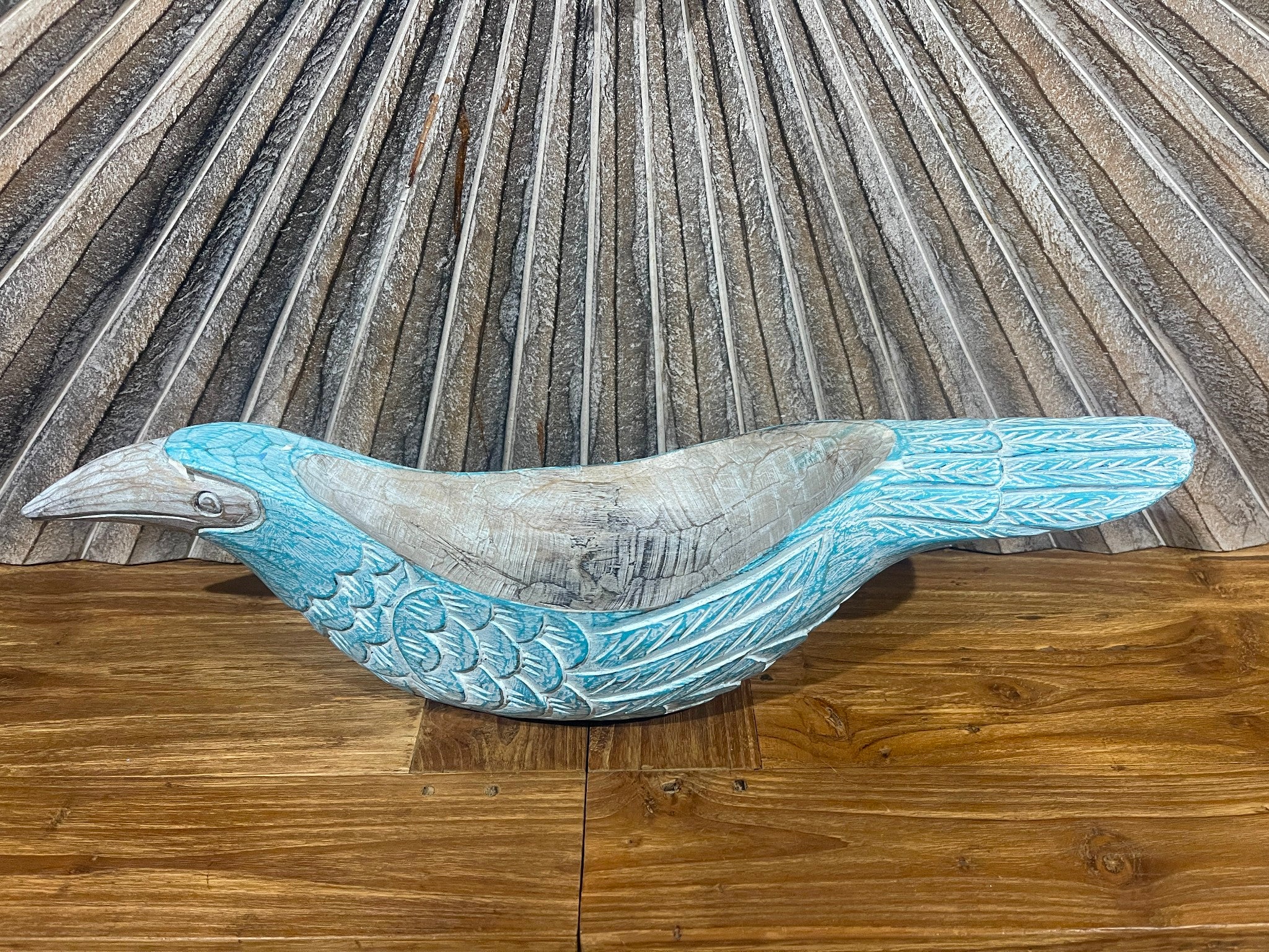 Balinese Hand Carved & Crafted Bird Bowl Choose from 3 Colours Bali Bird Bowl