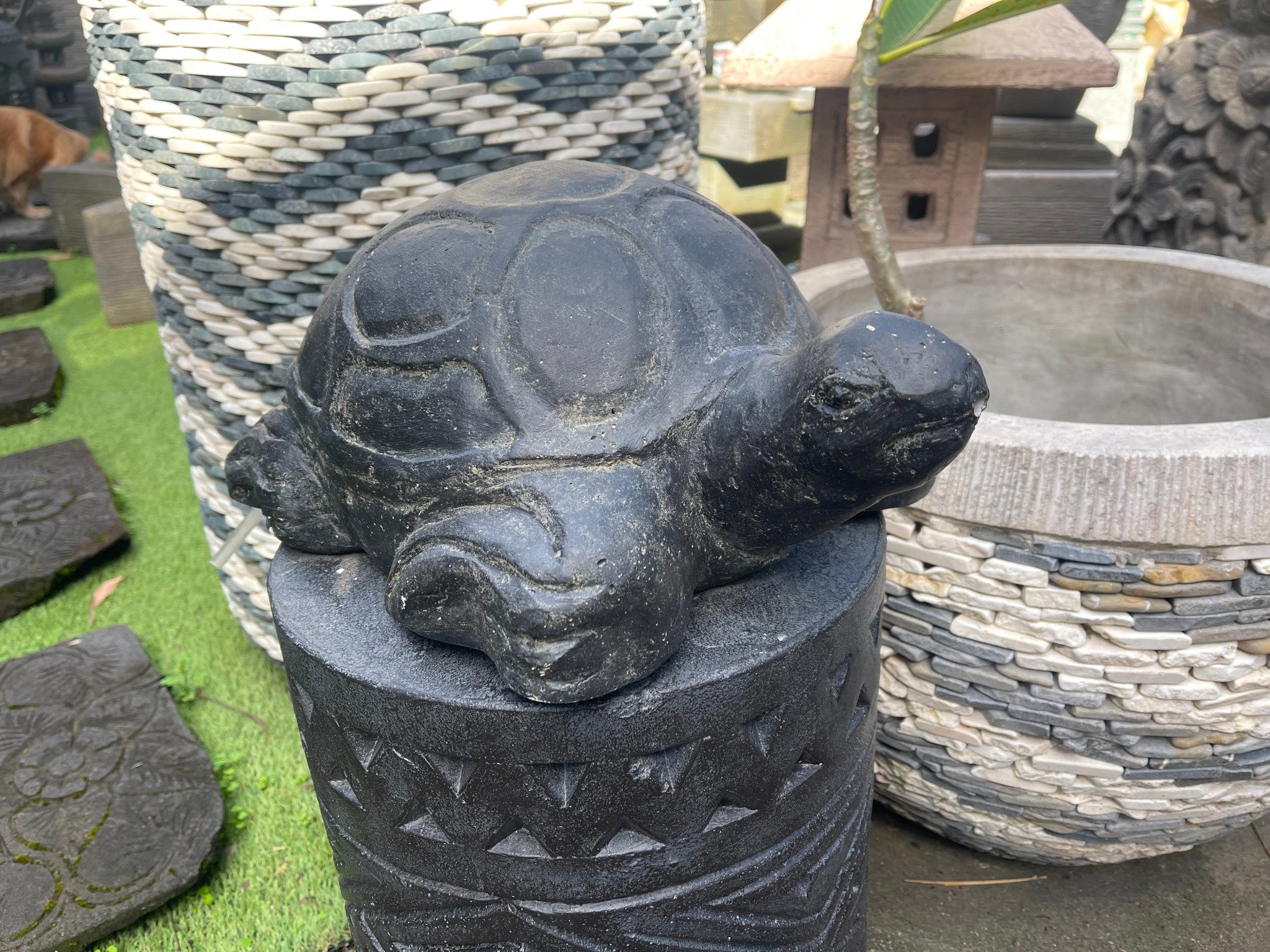 NEW Balinese Turtle Water Feature / Water Spitter - Bali Turtle Water Feature