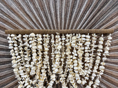 Balinese Shell Wall Decor Hanger - Bali BOHO Style Homewares - Shell Wall Art