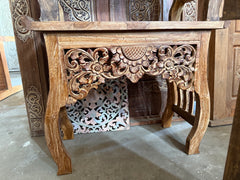 Beautifully Hand Carved & Crafted TEAK WOOD BALINESE Console Table
