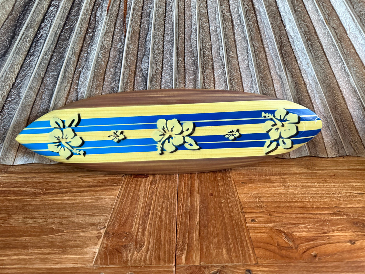 NEW Bali Handmade Air Brushed Surfboard Wall Decor 50cm - Bali Surfboard Sign