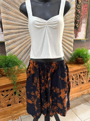Ladies Bali Beach / Shirred Waist Bali Shorts SO COMFY XXL - Ladies Bali Shorts
