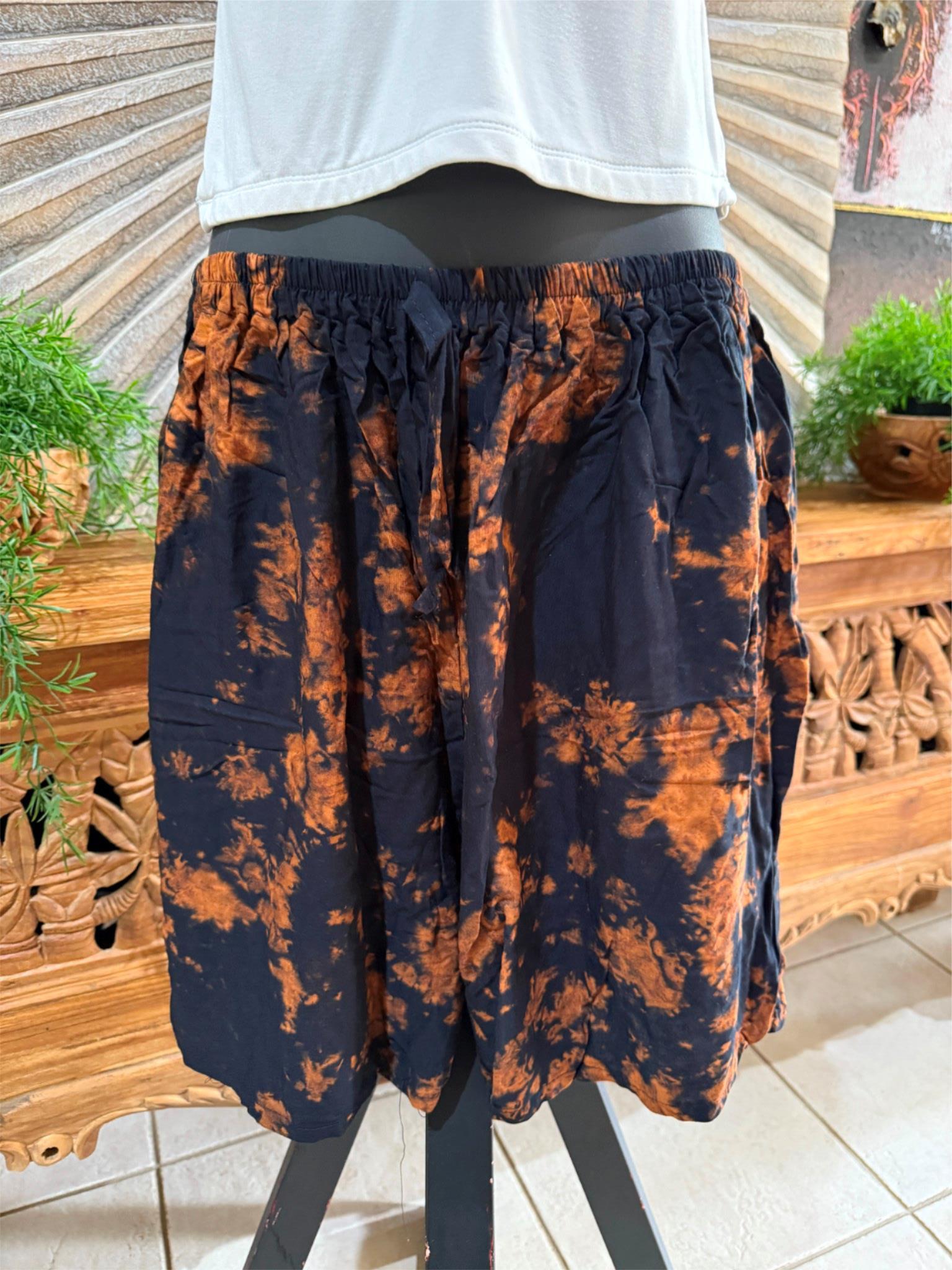 Ladies Bali Beach / Shirred Waist Bali Shorts SO COMFY XXL - Ladies Bali Shorts