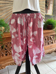 Ladies Bali Beach / Shirred Waist Bali Shorts SO COMFY XXXL - Ladies Bali Shorts