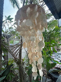 NEW Capiz Shell Mobile or Wind Chime or Pendant Light Shade 100cm