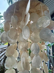 NEW Capiz Shell Mobile or Wind Chime or Pendant Light Shade 100cm