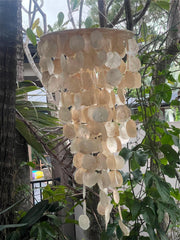 NEW Capiz Shell Mobile or Wind Chime or Pendant Light Shade 100cm