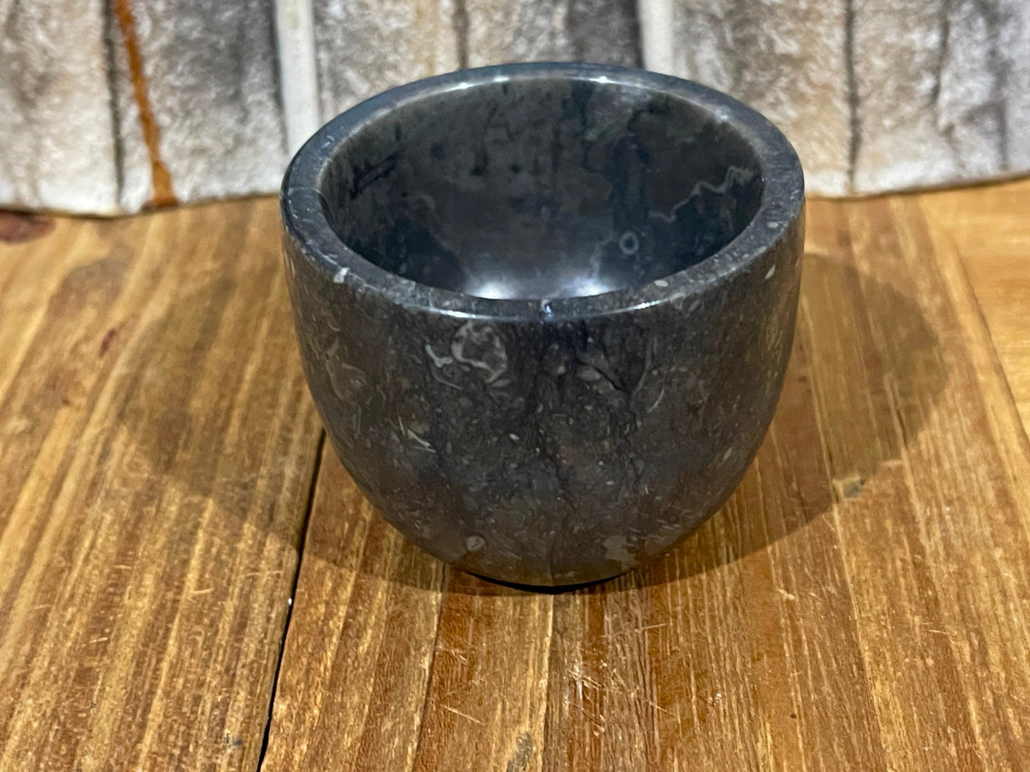 NEW Balinese Hand Crafted Marble Egg Cup / Marble Egg Holder / Small Marble Bowl