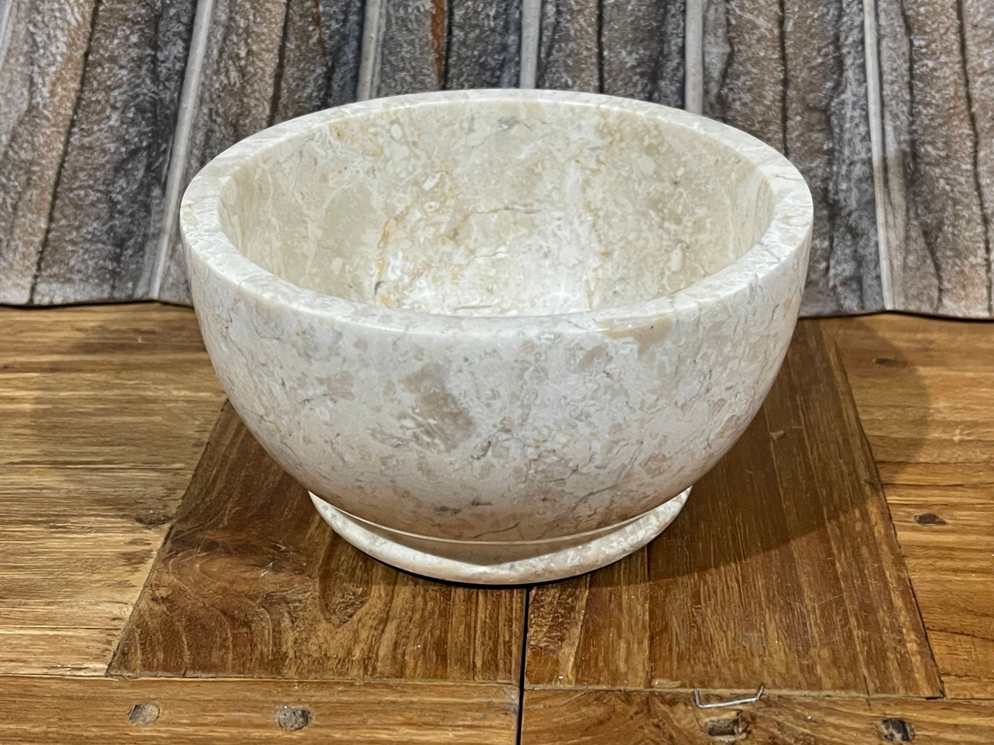 NEW Balinese Hand Crafted Marble Bowl / Cereal Size Bowl - Marble Small Bowl